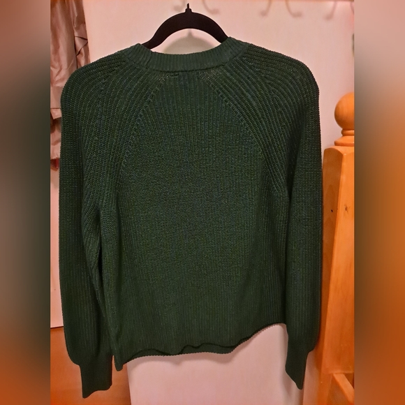 Jessica Simpson Forest Green Knit Sweater - Picture 3 of 3